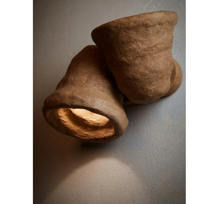 Керамічний бра Pecherna sconce 'two' (Bells together)3